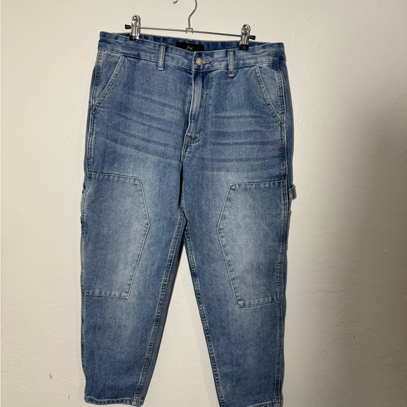 “Juny” Women Cargo Jeans Medium - Picture 2 of 4